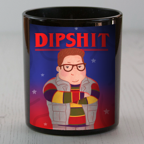 Stranger Things Dipshit Derek - scented candle by Loren Grosvenor
