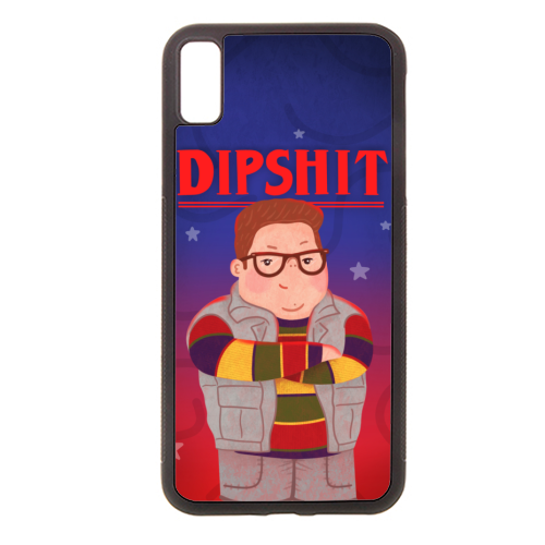 Stranger Things Dipshit Derek - stylish phone case by Loren Grosvenor