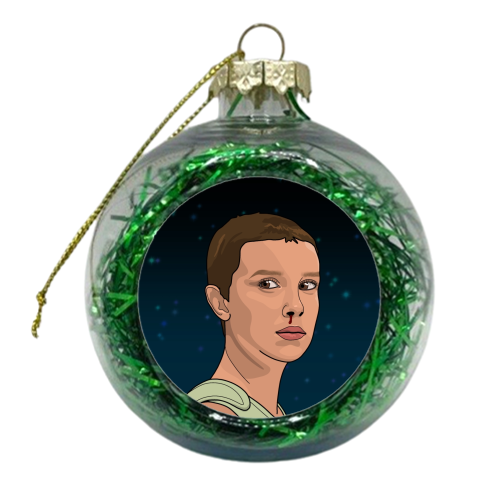 El print - xmas bauble by The Girl Next Draw