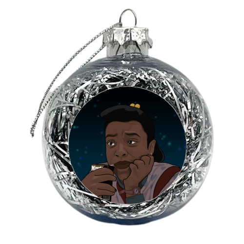 Erica print - xmas bauble by The Girl Next Draw