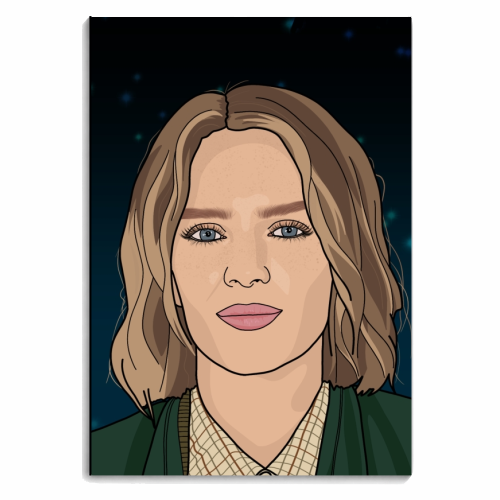 robin print - personalised A4, A5, A6 notebook by The Girl Next Draw