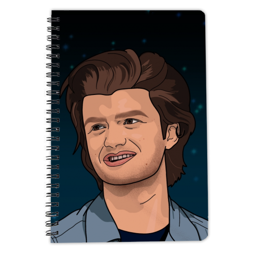 Steve print - personalised A4, A5, A6 notebook by The Girl Next Draw