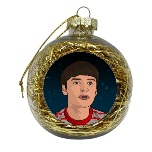 Will print - xmas bauble by The Girl Next Draw