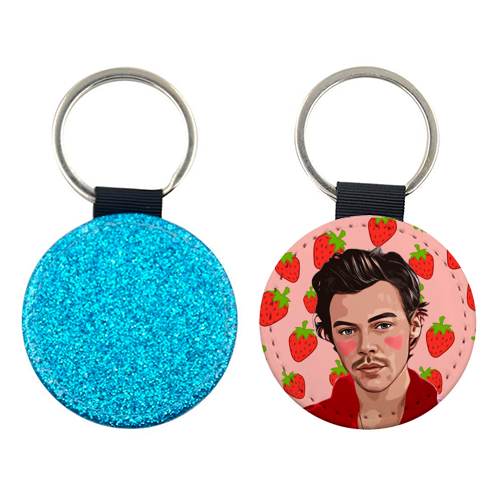 Strawberry Harry - keyring by DOLLY WOLFE