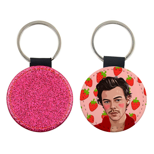 Strawberry Harry - keyring by DOLLY WOLFE