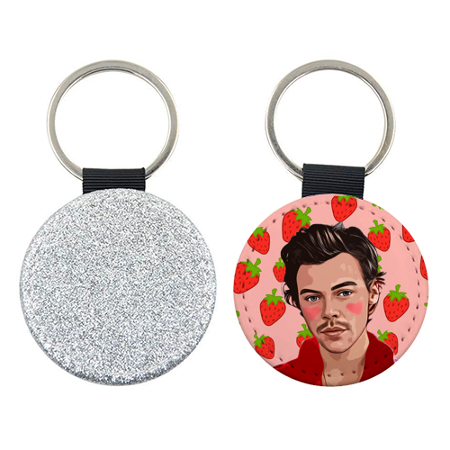 Strawberry Harry - keyring by DOLLY WOLFE