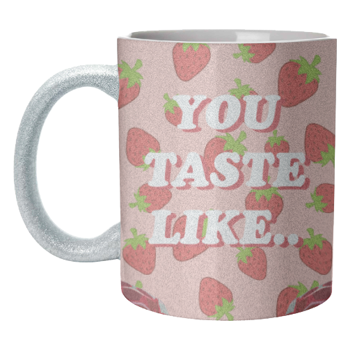 Strawberry Harry - unique mug by DOLLY WOLFE