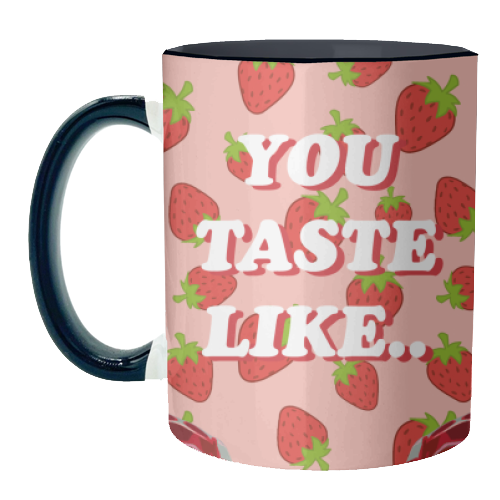 Strawberry Harry - unique mug by DOLLY WOLFE