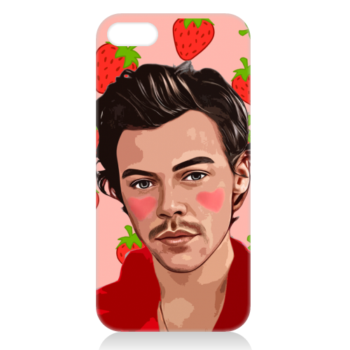 Strawberry Harry - unique phone case by DOLLY WOLFE