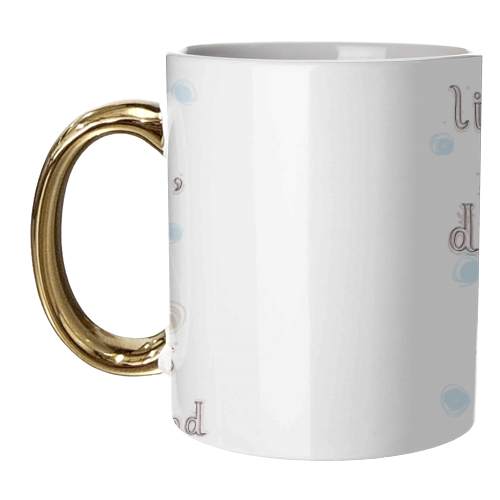 Stresslife - unique mug by minniemorris art