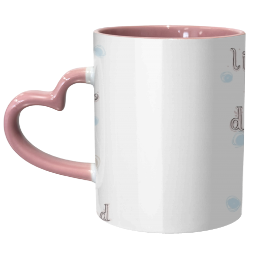Stresslife - unique mug by minniemorris art