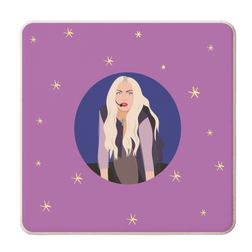 Strike A Pose - personalised beer coaster by Laura Lonsdale