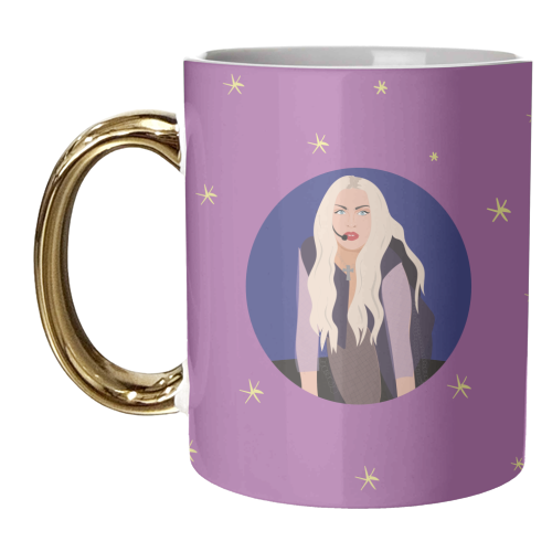 Strike A Pose - unique mug by Laura Lonsdale