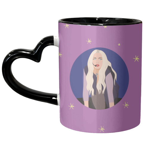 Strike A Pose - unique mug by Laura Lonsdale