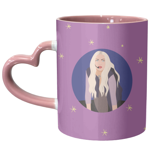 Strike A Pose - unique mug by Laura Lonsdale