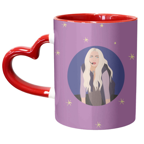 Strike A Pose - unique mug by Laura Lonsdale