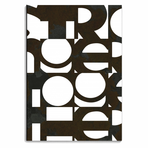 Stronger Together #blacklivesmatter #togetherness #typography - personalised A4, A5, A6 notebook by Dominique Vari