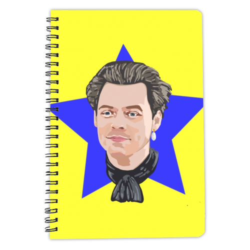 STYLE STAR - personalised A4, A5, A6 notebook by Wallace Elizabeth