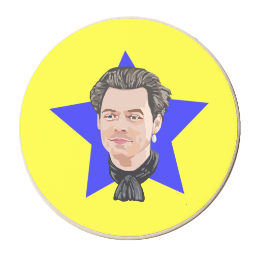 STYLE STAR - personalised beer coaster by Wallace Elizabeth