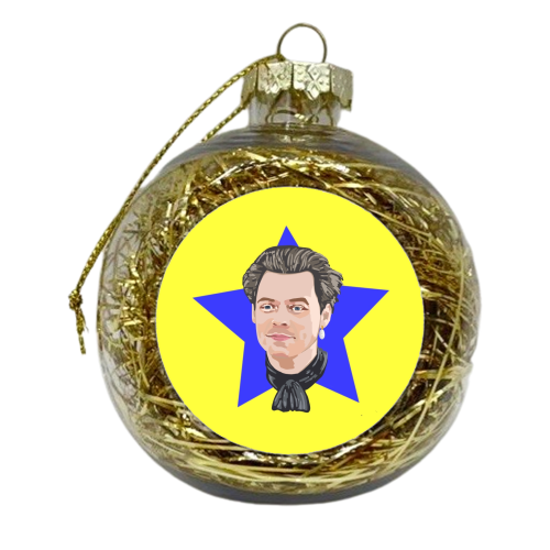 STYLE STAR - xmas bauble by Wallace Elizabeth