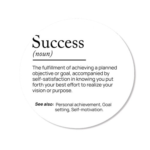 success motivational noun - Magnet by skattia ilie