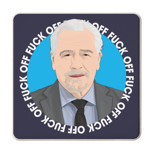 Succession - personalised beer coaster by Pink and Pip