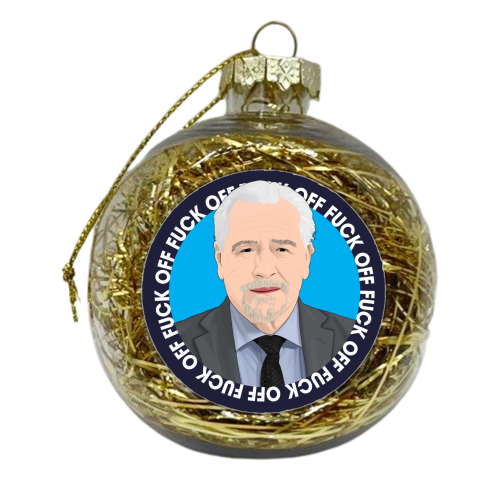 Succession - xmas bauble by Pink and Pip