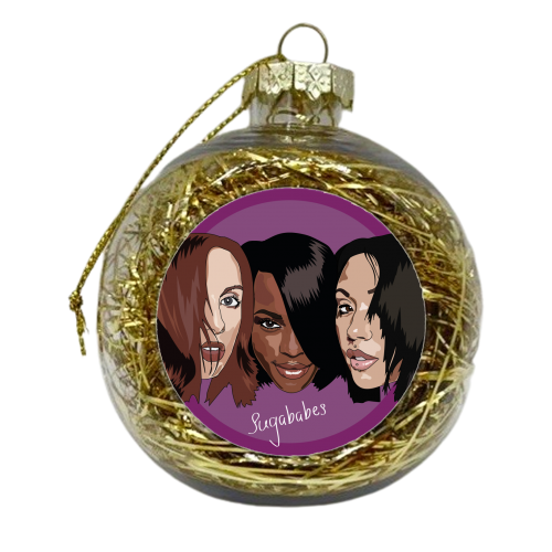 Sugababes Collection - xmas bauble by Catherine Critchley.