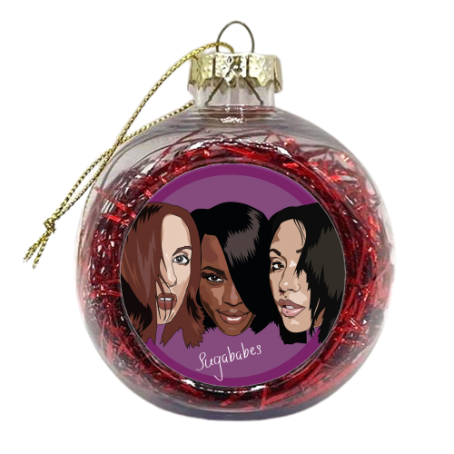 Sugababes Collection - xmas bauble by Catherine Critchley.