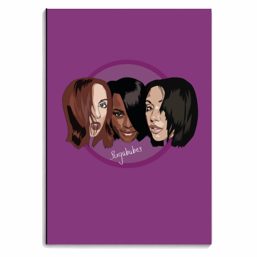 Sugababes Collection - personalised A4, A5, A6 notebook by Catherine Critchley.