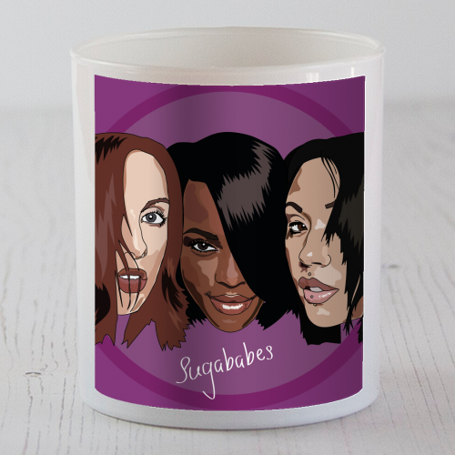 Sugababes Collection - scented candle by Catherine Critchley.