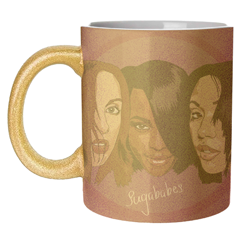 Sugababes Collection - unique mug by Catherine Critchley.