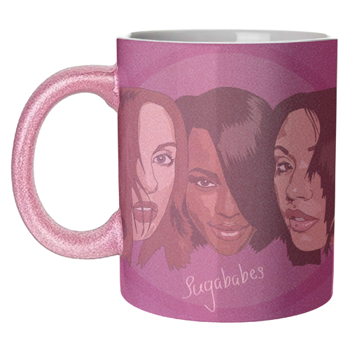 Sugababes Collection - unique mug by Catherine Critchley.