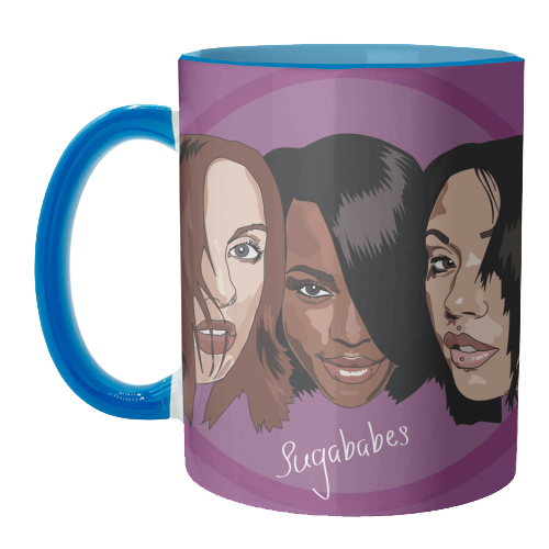 Sugababes Collection - unique mug by Catherine Critchley.