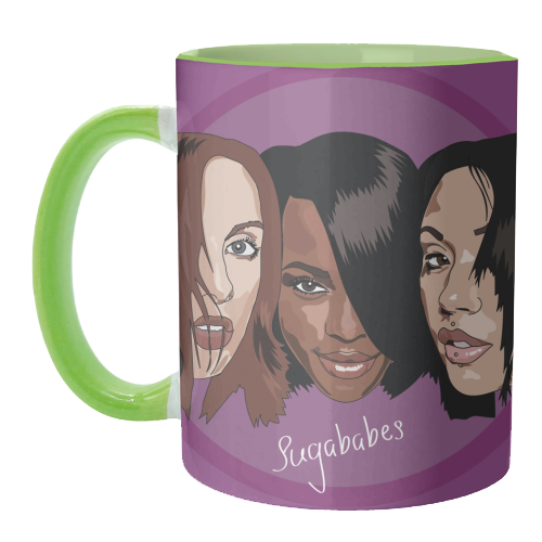 Sugababes Collection - unique mug by Catherine Critchley.