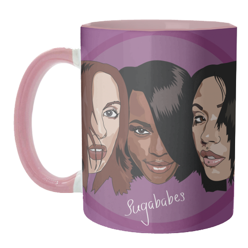 Sugababes Collection - unique mug by Catherine Critchley.