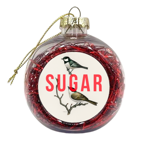 SUGAR - xmas bauble by The 13 Prints