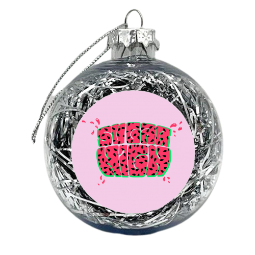Sugar High - xmas bauble by Wallace Elizabeth