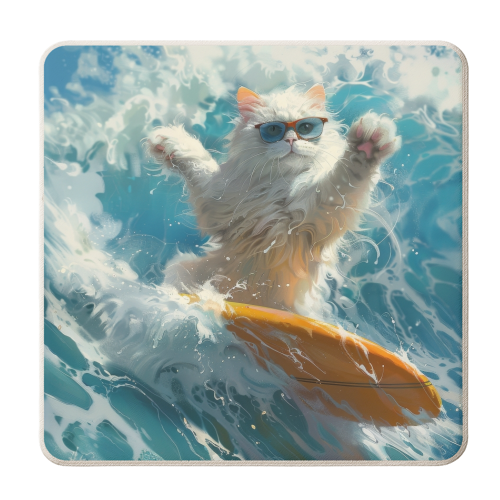 Summer Adrenaline - personalised beer coaster by DejaReve