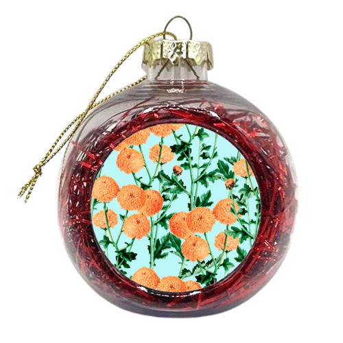 Summer Bloom - xmas bauble by Uma Prabhakar Gokhale