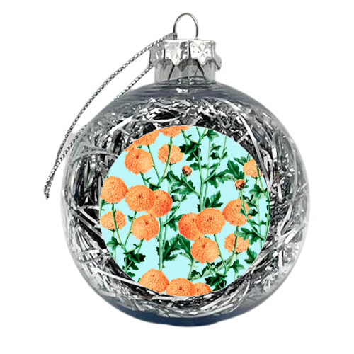 Summer Bloom - xmas bauble by Uma Prabhakar Gokhale