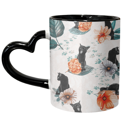 Summer Cats - unique mug by DejaReve