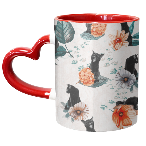 Summer Cats - unique mug by DejaReve