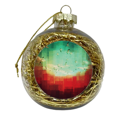 Summer City - xmas bauble by DejaReve