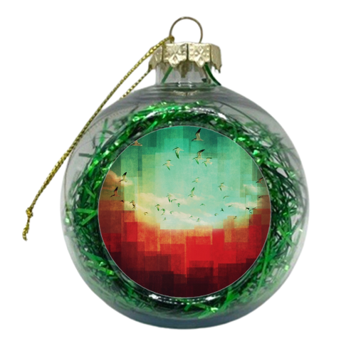 Summer City - xmas bauble by DejaReve