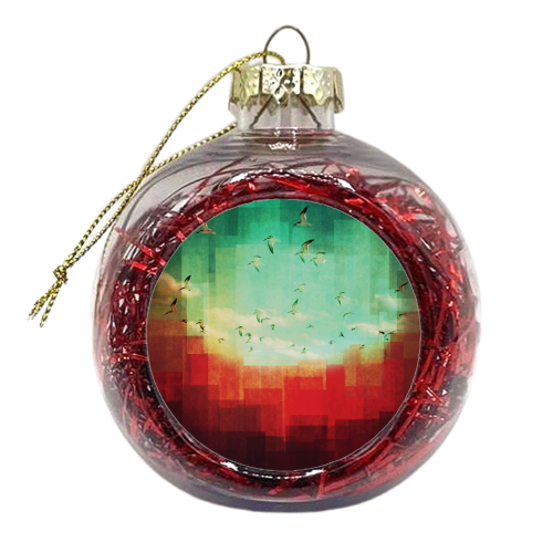 Summer City - xmas bauble by DejaReve