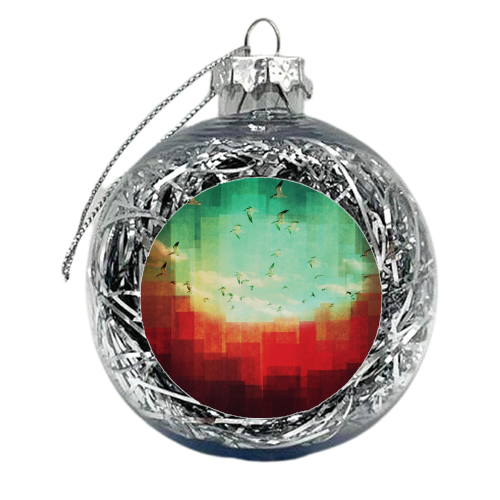 Summer City - xmas bauble by DejaReve