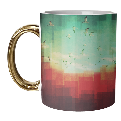 Summer City - unique mug by DejaReve