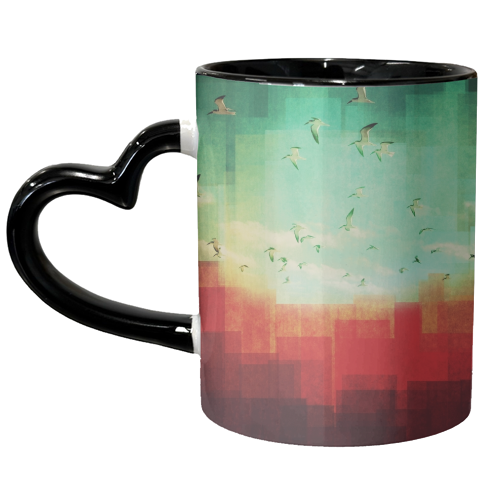 Summer City - unique mug by DejaReve