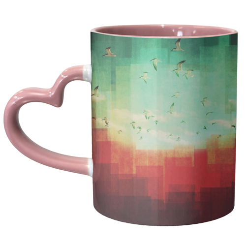Summer City - unique mug by DejaReve